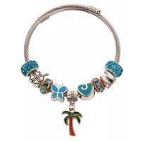 JUWELEN SET 72 delig DIY MET ROZE SCHOUDERTAS